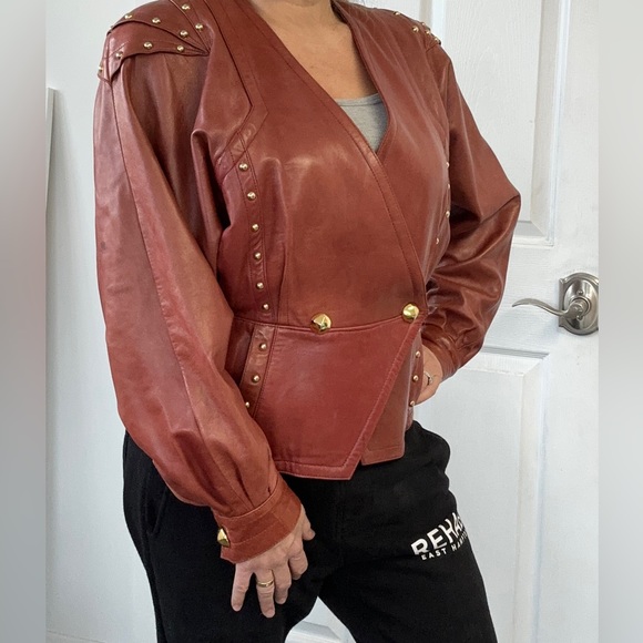 Escada Vintage Leather Jacket - Picture 8 of 9